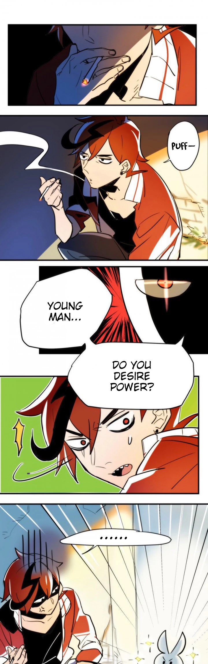 The Exploding Girl Chapter 1 page 1 - Chapter 1: Young Man, Do You Desire Power?