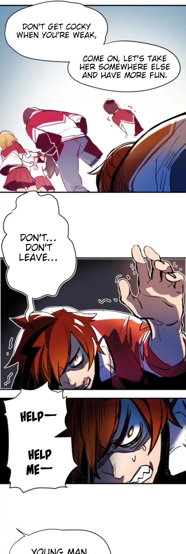 The Exploding Girl Chapter 1 page 11 - Chapter 1: Young Man, Do You Desire Power?