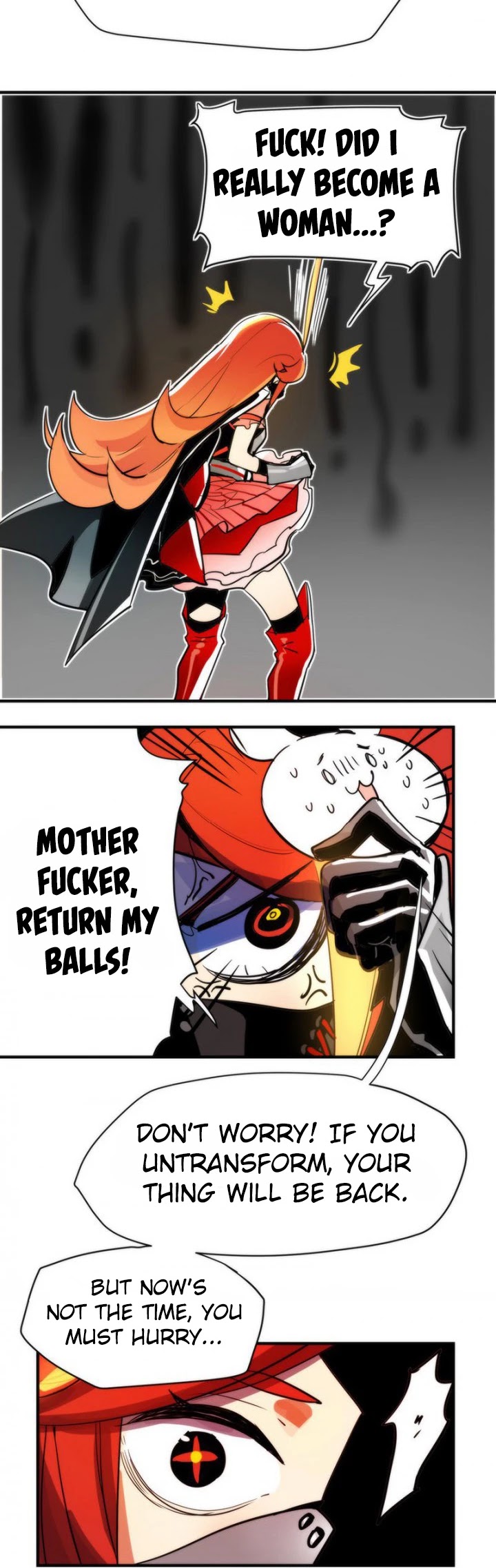 The Exploding Girl Chapter 1 page 18 - Chapter 1: Young Man, Do You Desire Power?