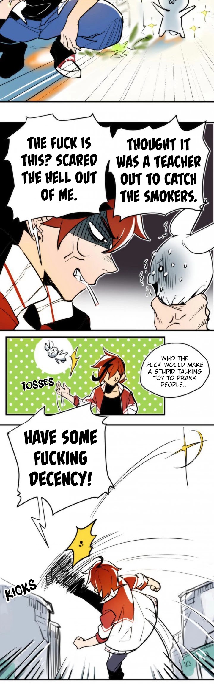 The Exploding Girl Chapter 1 page 2 - Chapter 1: Young Man, Do You Desire Power?