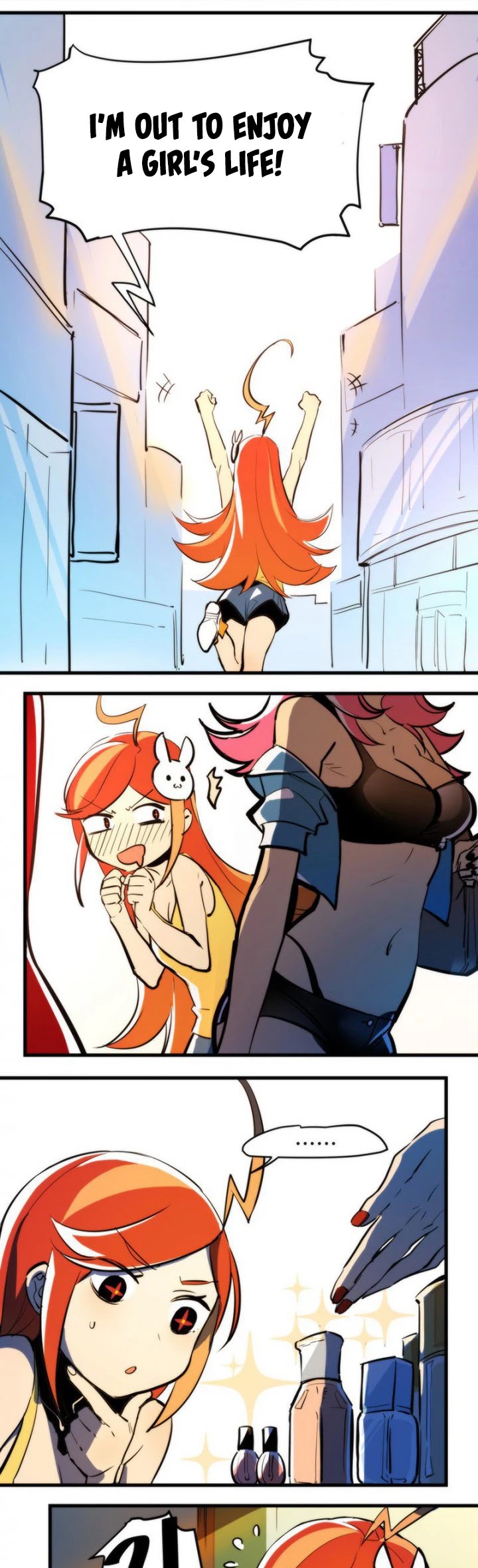 The Exploding Girl Chapter 2 page 9 - Chapter 2: Enjoying A Girl's Life