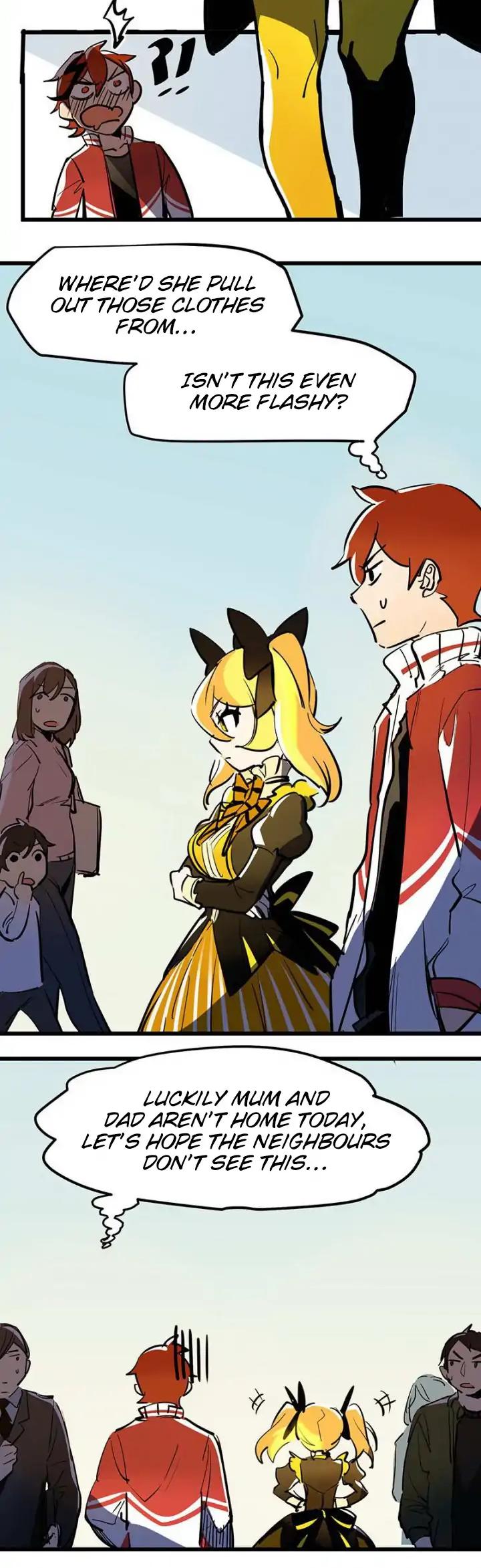 The Exploding Girl Chapter 23 page 12 - Chapter 23: Lies Made By Yourself, You'll Have to Fix Yourself