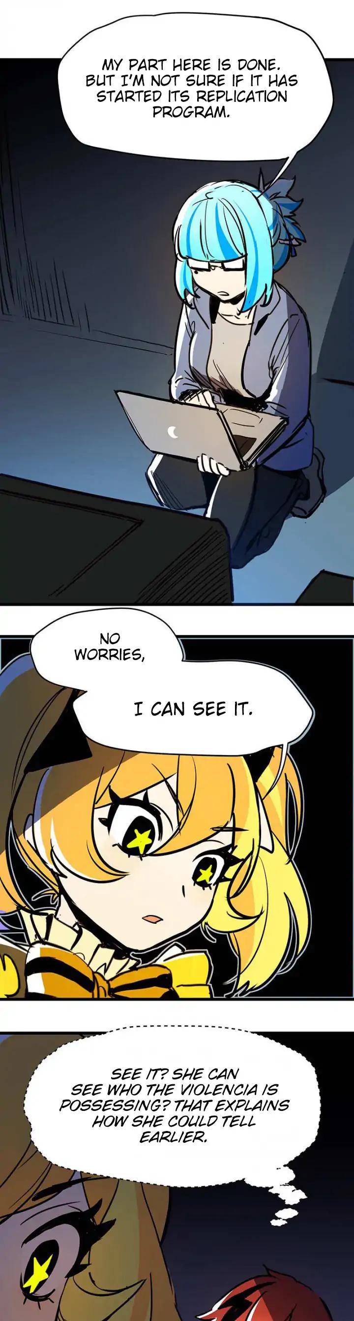 The Exploding Girl Chapter 27 page 5 - Chapter 27: Number Four's Goal Is?