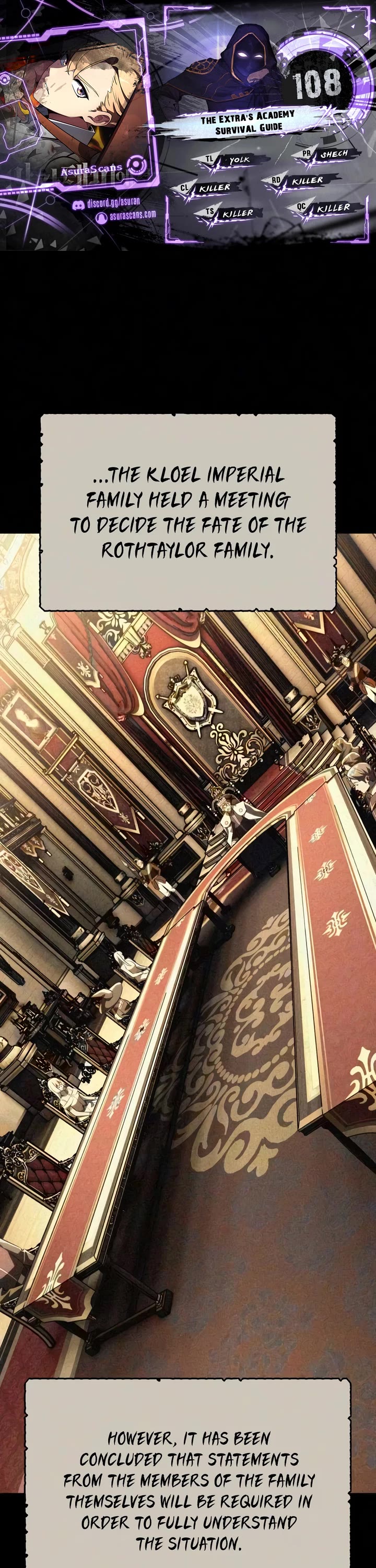 The Extra’s Academy Survival Guide Chapter 108 page 1 - Chapter 108