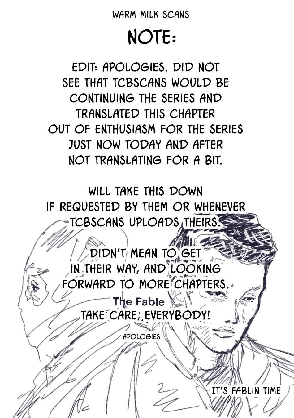 The Fable - The Second Contact Chapter 1 page 2 - Chapter 1: Thank You Man