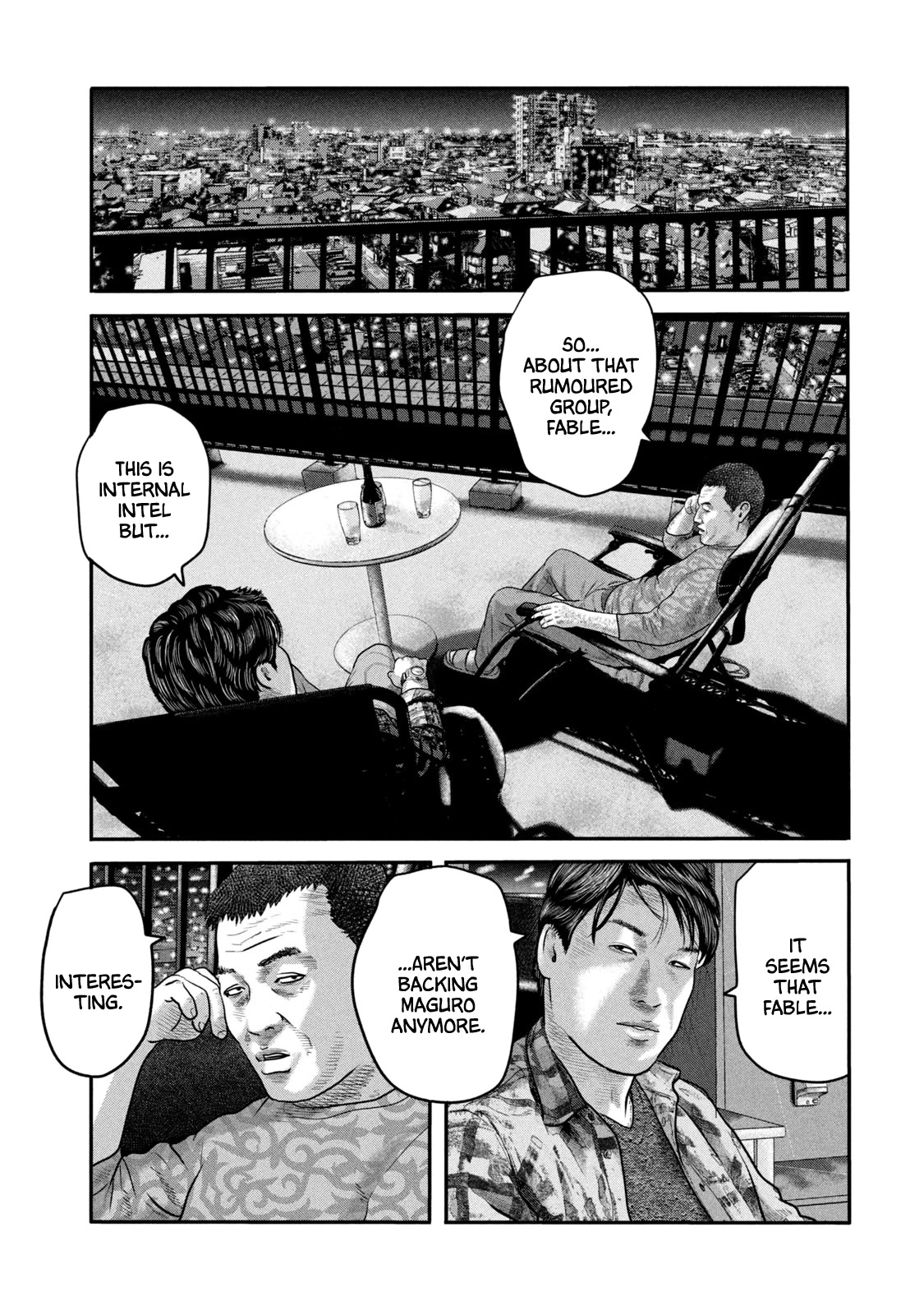 The Fable - The Second Contact Chapter 20 page 6 - Chapter 20: Rumour Man...