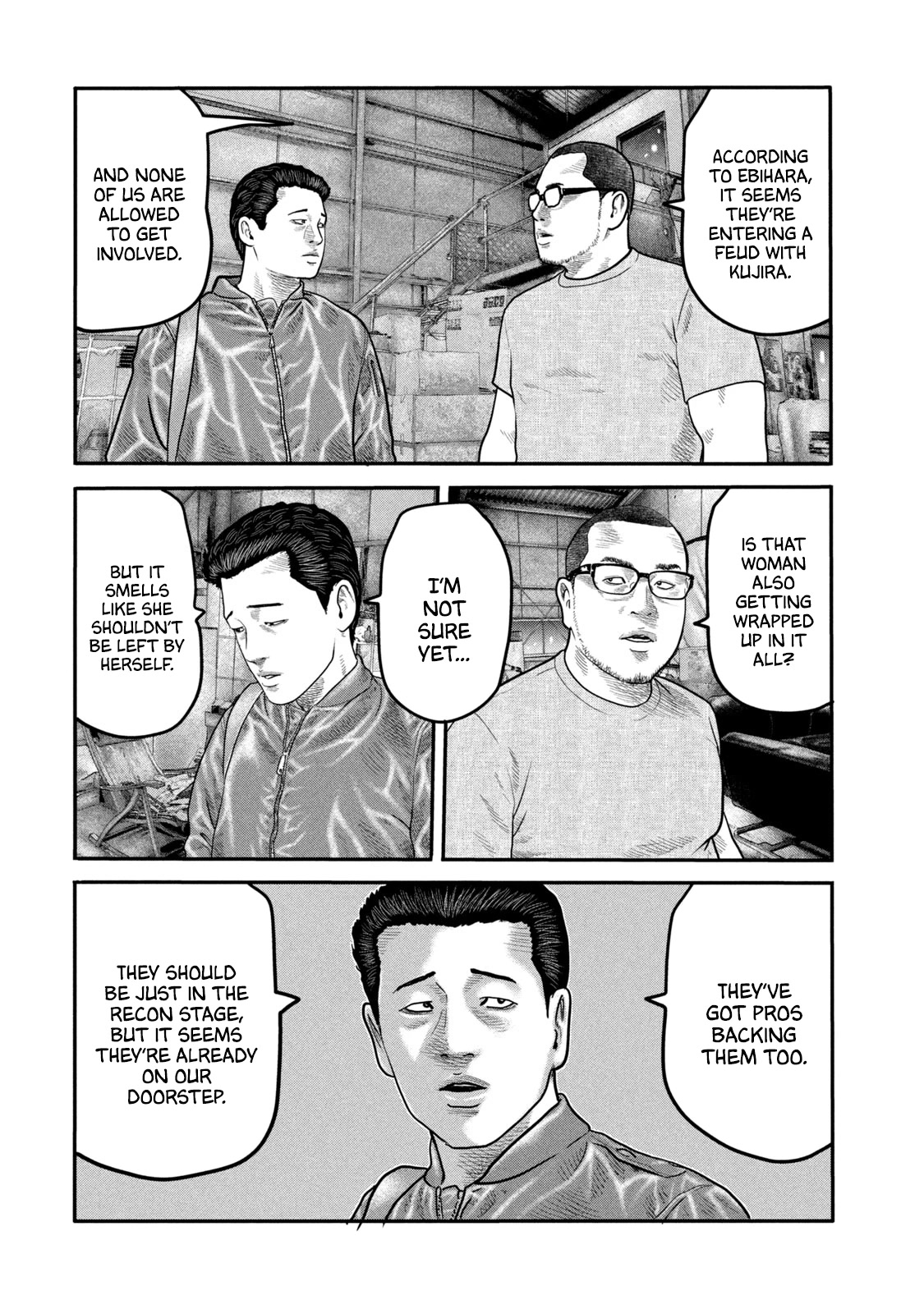 The Fable - The Second Contact Chapter 30 page 13 - Chapter 30: That Face Man...