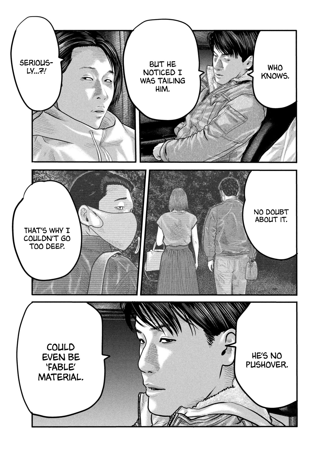 The Fable - The Second Contact Chapter 31 page 16 - Chapter 31: Full Course Man...