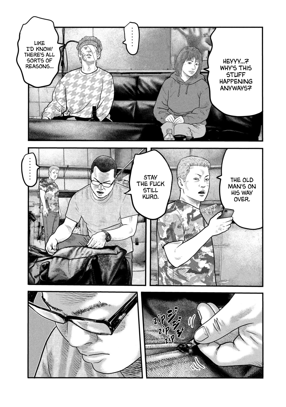 The Fable - The Second Contact Chapter 34 page 8 - Chapter 34: Wig Man...