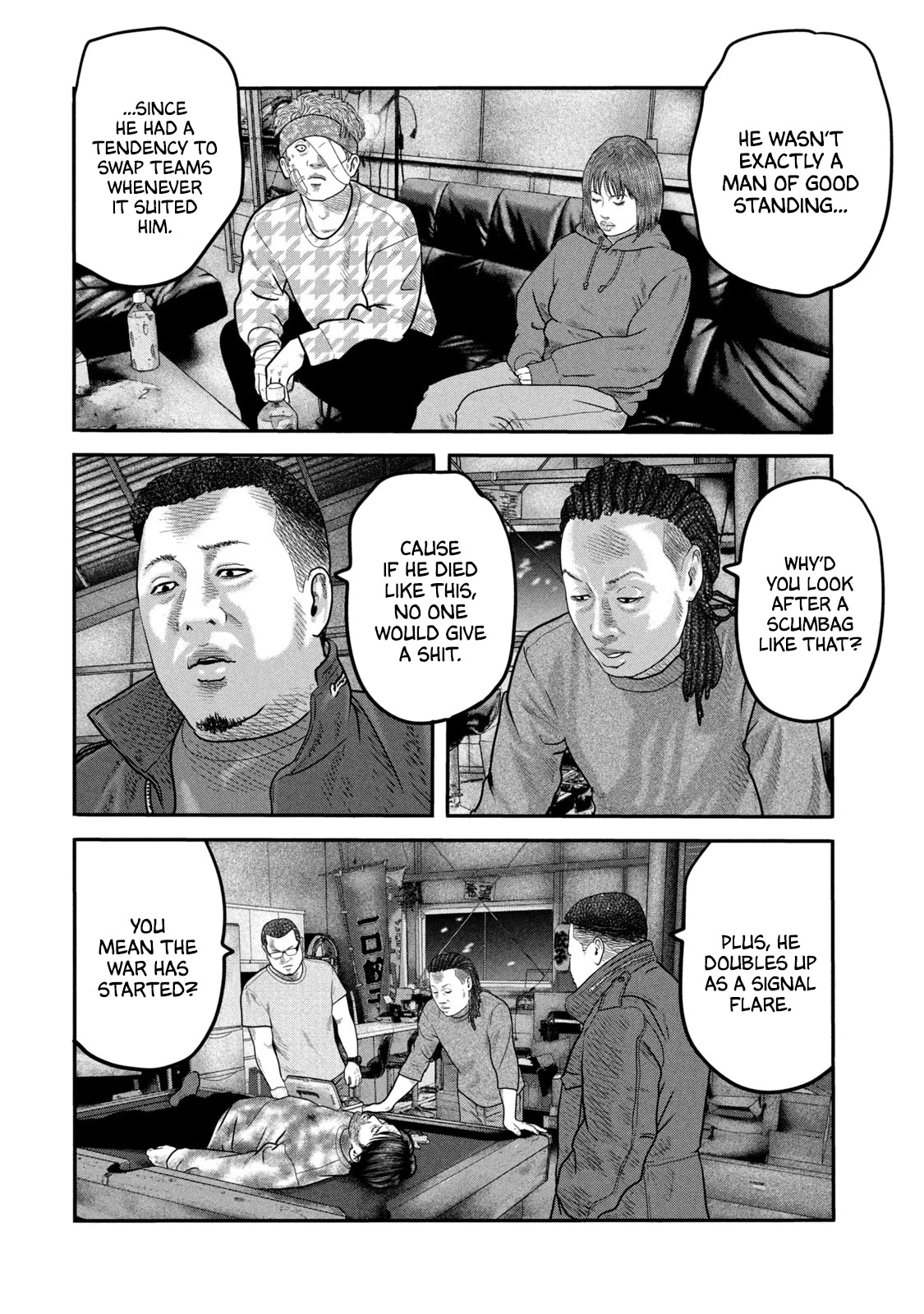 The Fable - The Second Contact Chapter 35 page 5 - Chapter 35: Bad Habit Man...