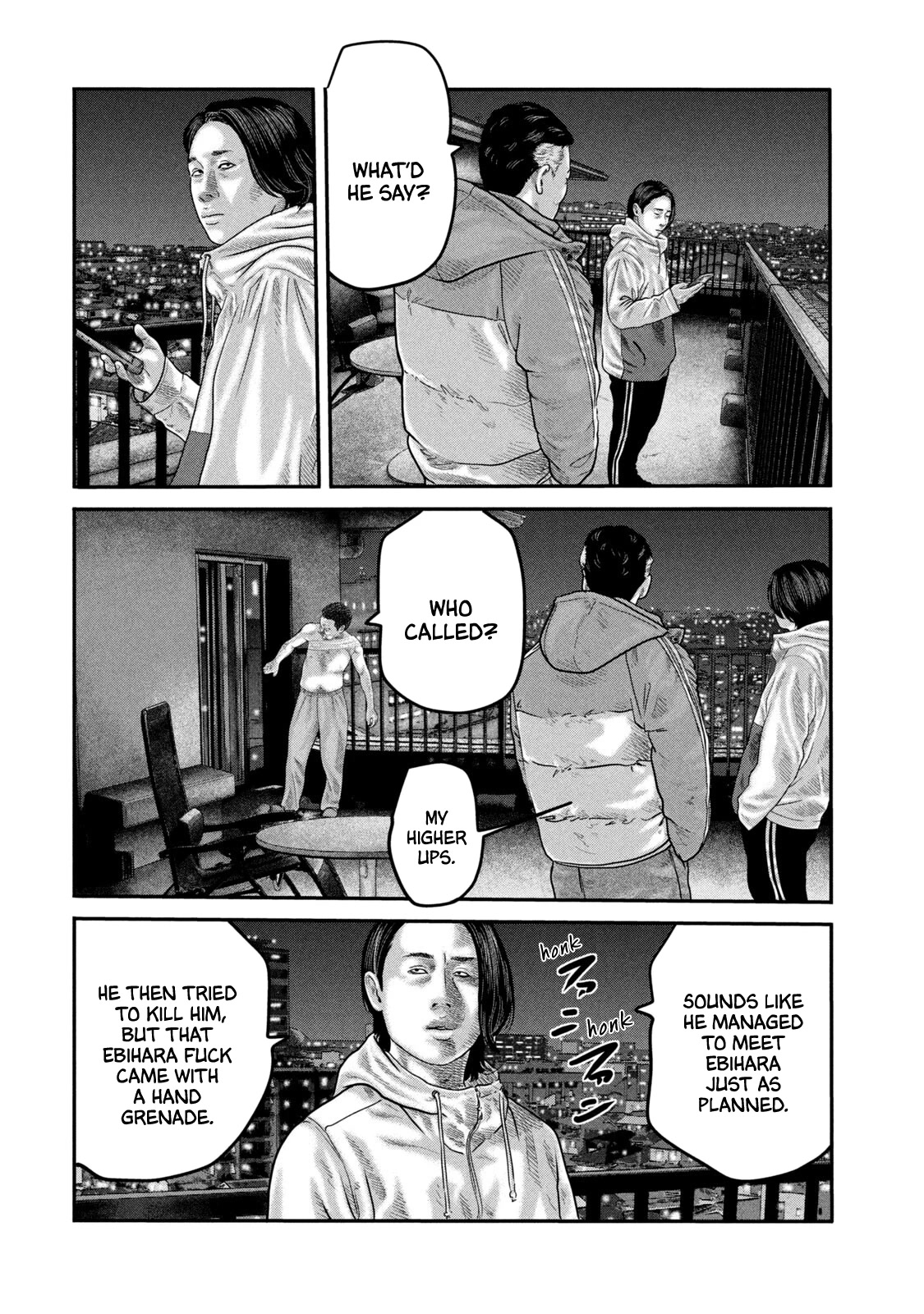 The Fable - The Second Contact Chapter 40 page 5 - Chapter 40: Smirking Man...