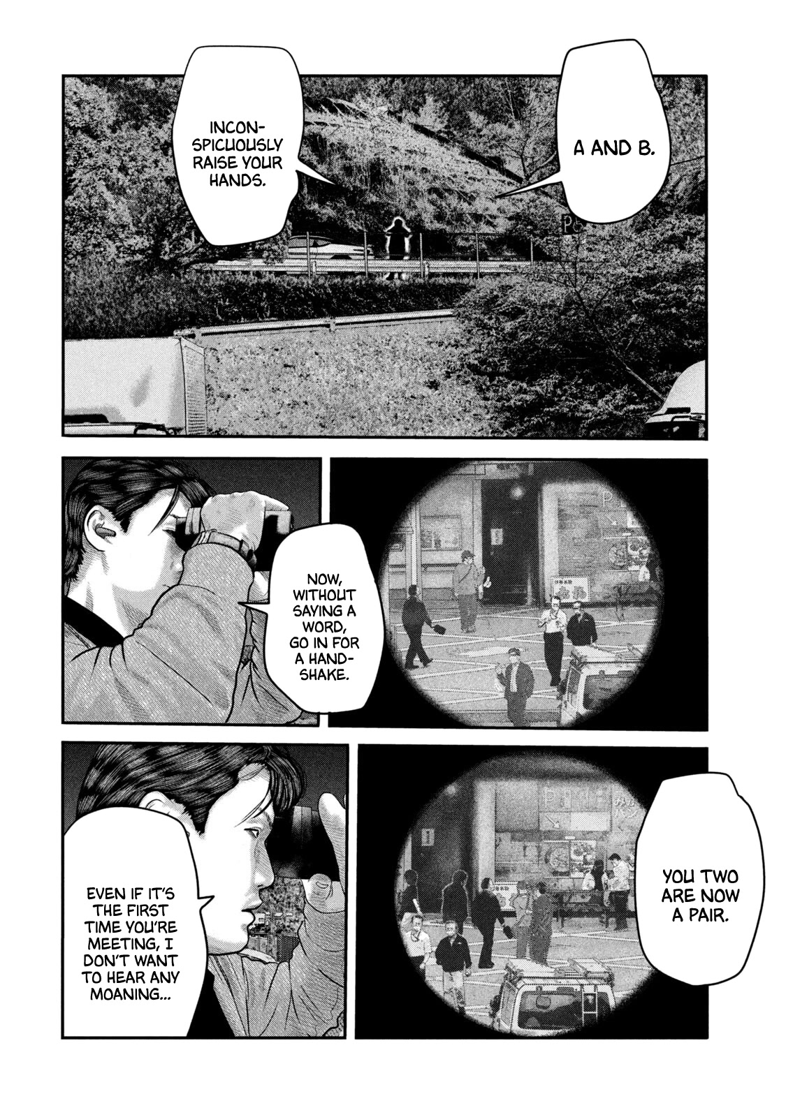 The Fable - The Second Contact Chapter 47 page 15 - Chapter 47: Handshaking Man...