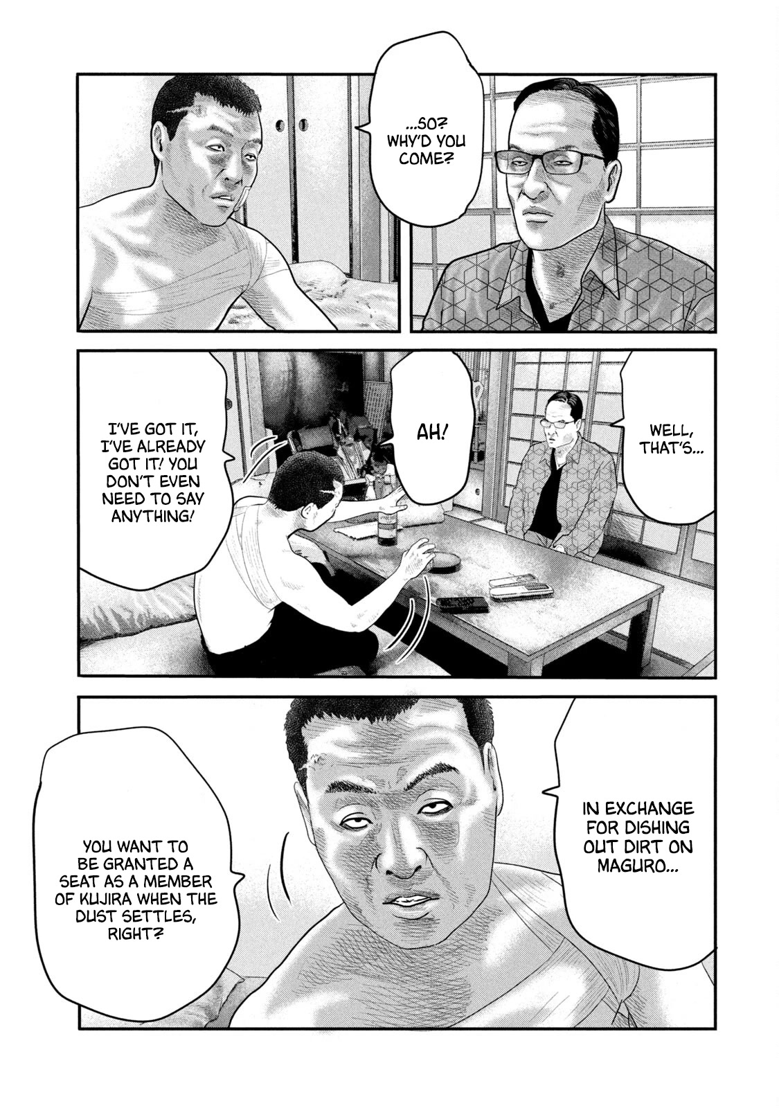 The Fable - The Second Contact Chapter 49 page 12 - Chapter 49: In the Dark Man...