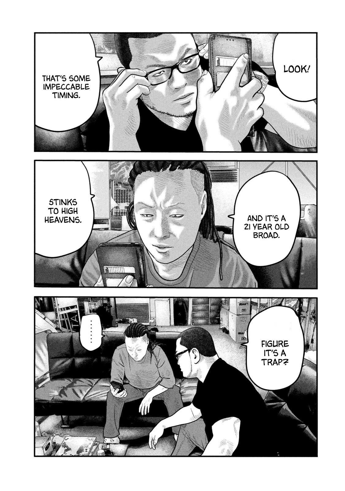 The Fable - The Second Contact Chapter 53 page 4 - Chapter 53: Reliable Man...
