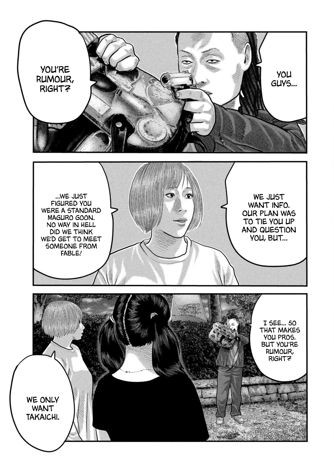 The Fable - The Second Contact Chapter 55 page 4 - Chapter 55: Cute Woman...