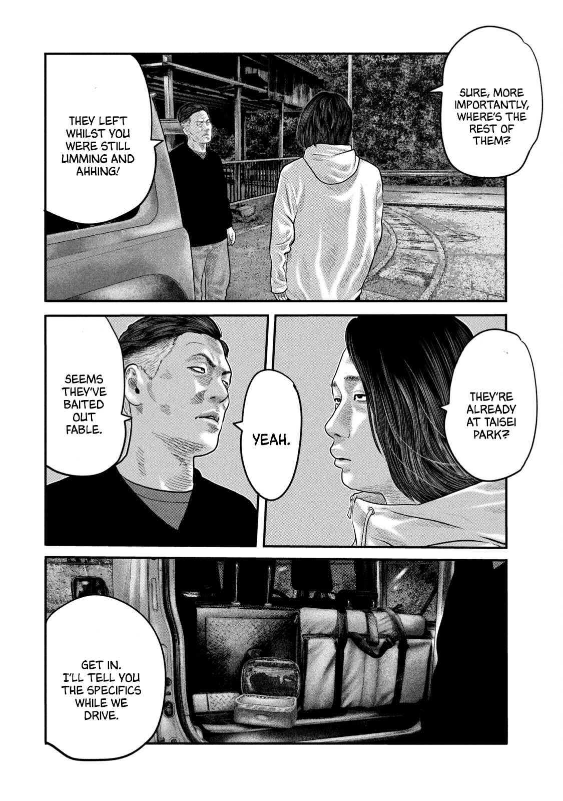 The Fable - The Second Contact Chapter 57 page 11 - Chapter 57: Black Eyed Woman...