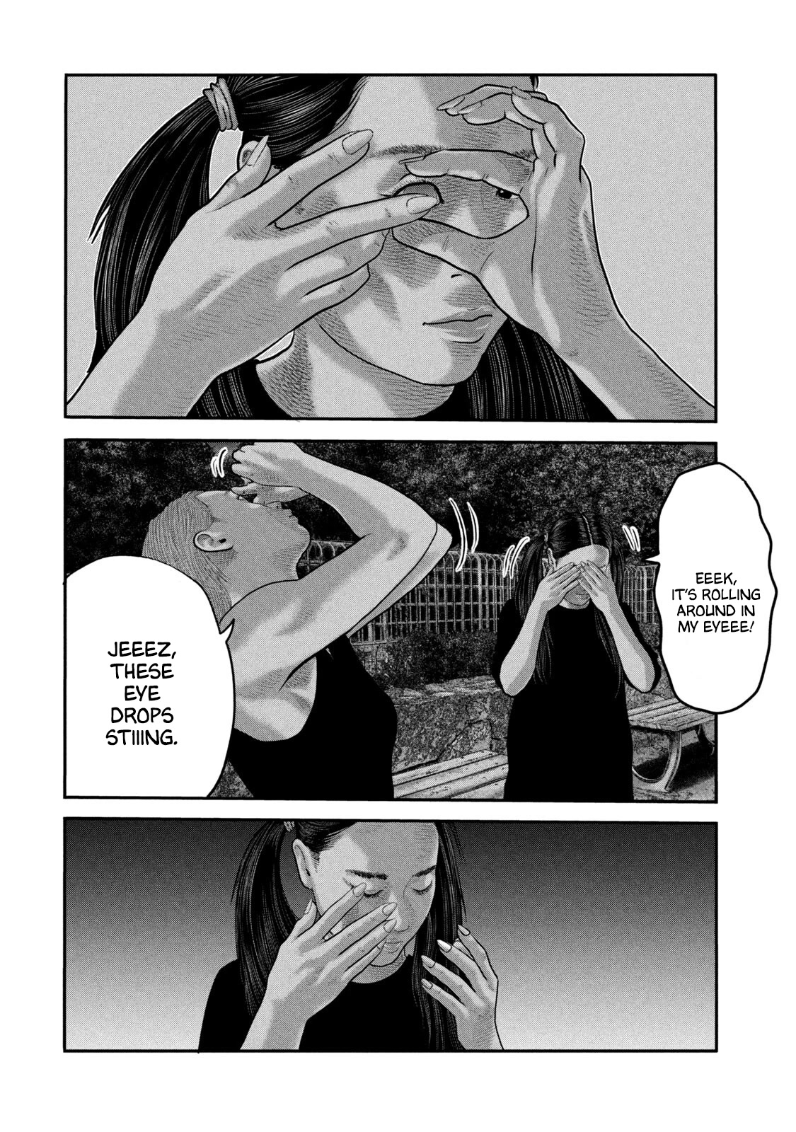 The Fable - The Second Contact Chapter 57 page 15 - Chapter 57: Black Eyed Woman...