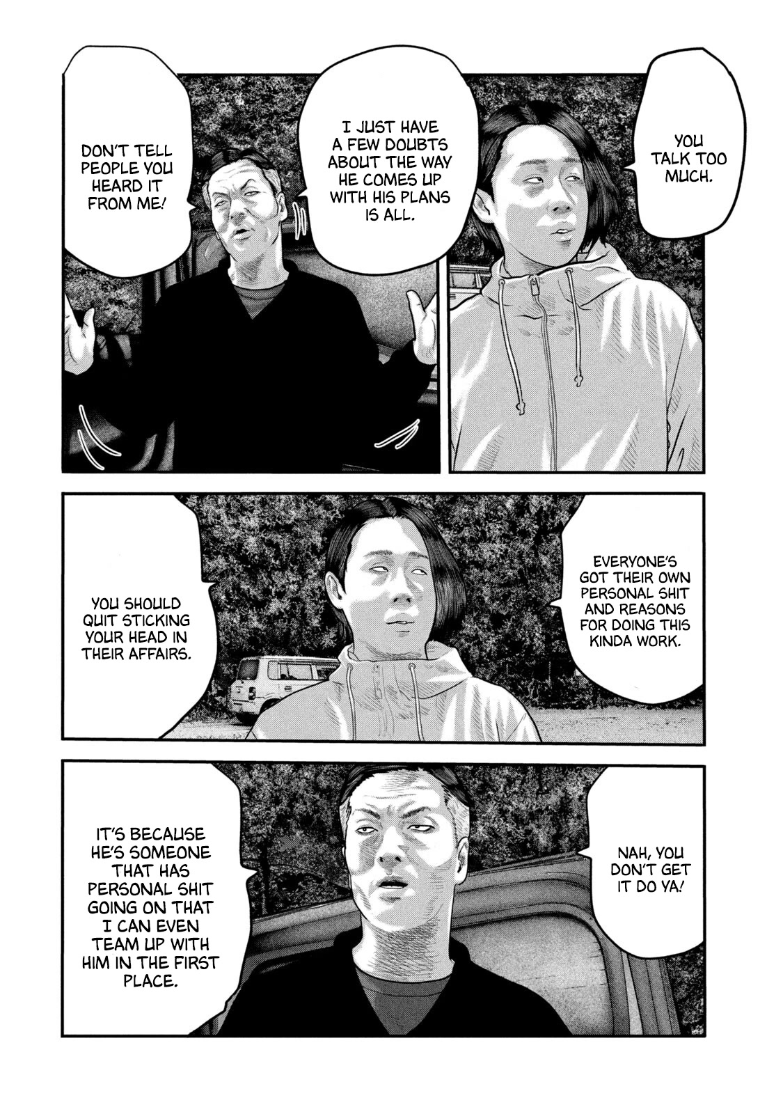 The Fable - The Second Contact Chapter 57 page 9 - Chapter 57: Black Eyed Woman...