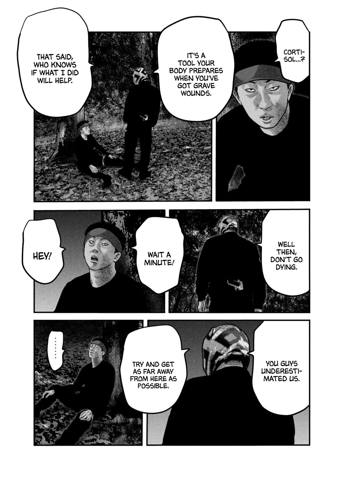 The Fable - The Second Contact Chapter 62 page 12 - Chapter 62: Cortisol Man...