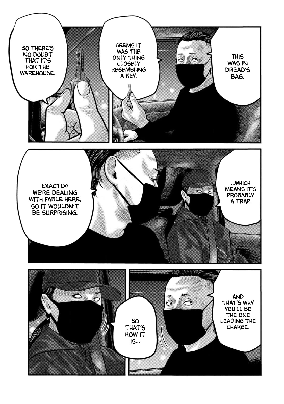 The Fable - The Second Contact Chapter 64 page 4 - Chapter 64: Mask Off Man...