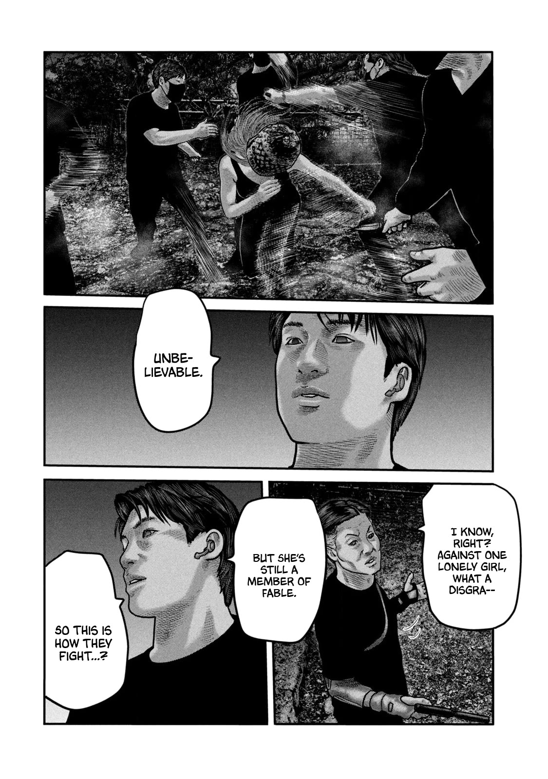 The Fable - The Second Contact Chapter 71 page 12 - Chapter 71: That Line Man...