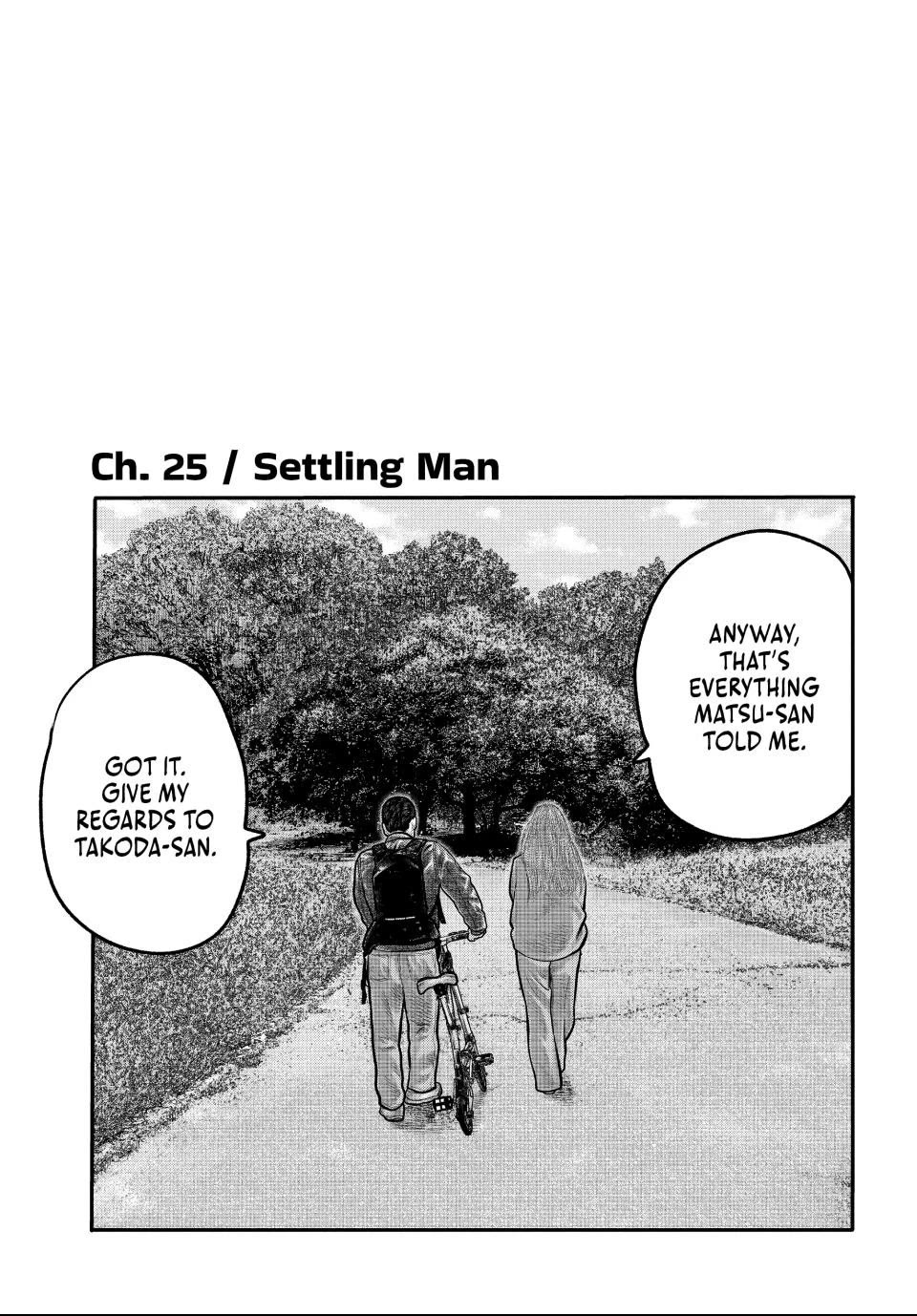 The Fable: The third secret Chapter 25 page 1 - Chapter 25: Settling Man
