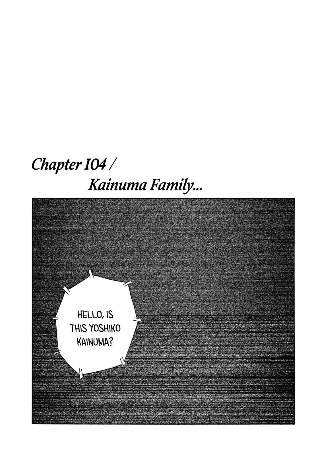 The Fable Chapter 104 page 1 - Chapter 104: Kainuma Family...