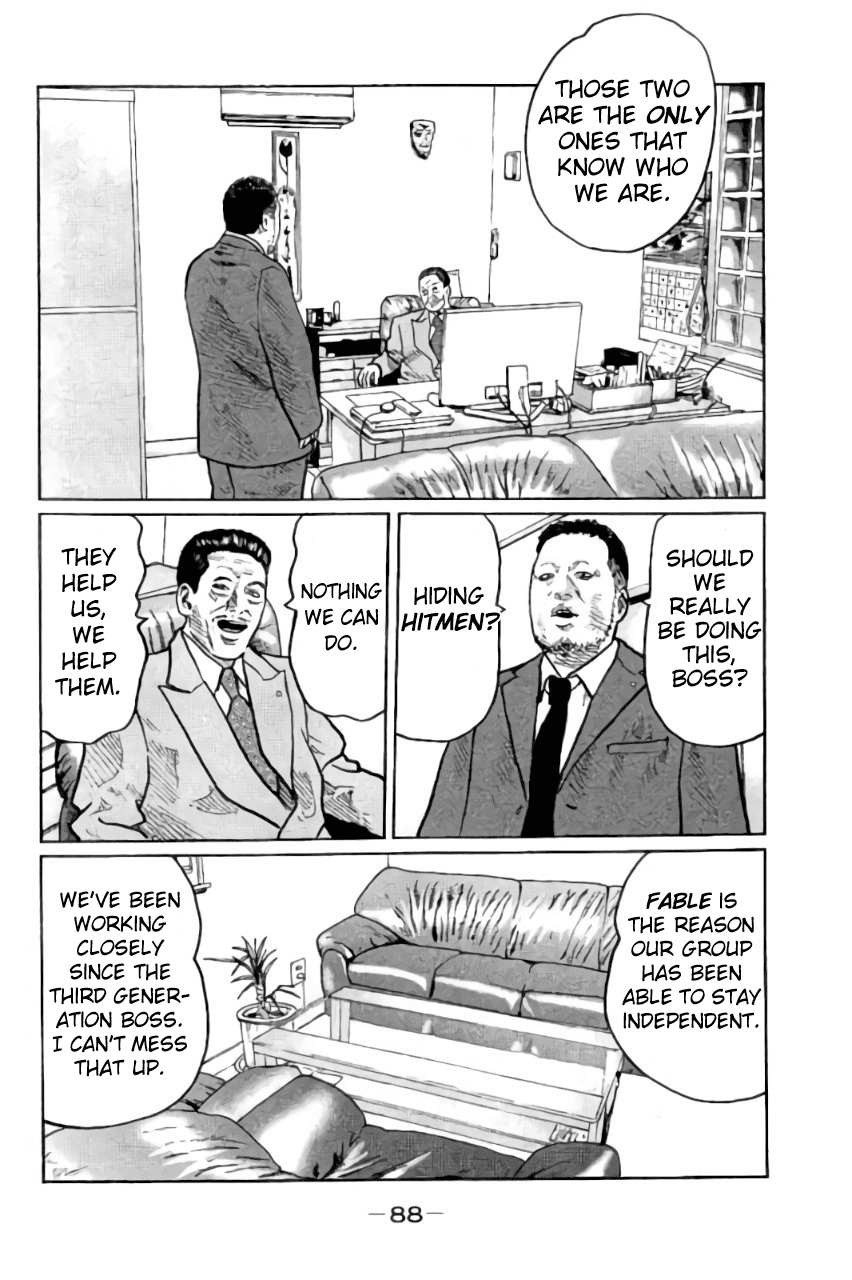 The Fable Chapter 3 page 6 - Chapter 3: Boss and Wakagashira