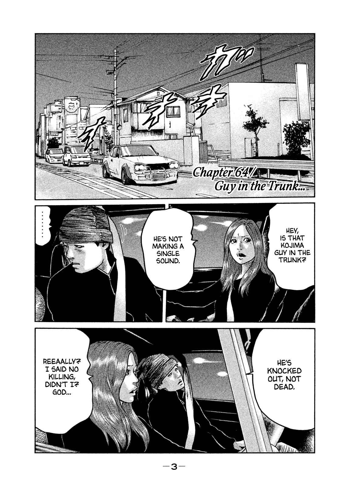 The Fable Chapter 64 page 6 - Chapter 64: Guy in the Trunk...