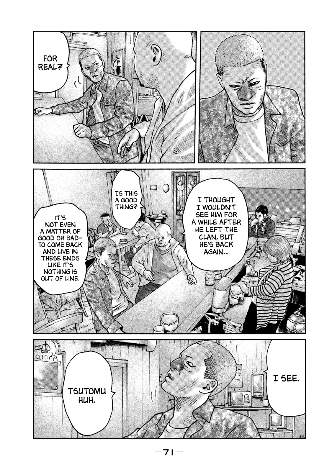 The Fable Chapter 89 page 12 - Chapter 89: Tsutomu Isaki