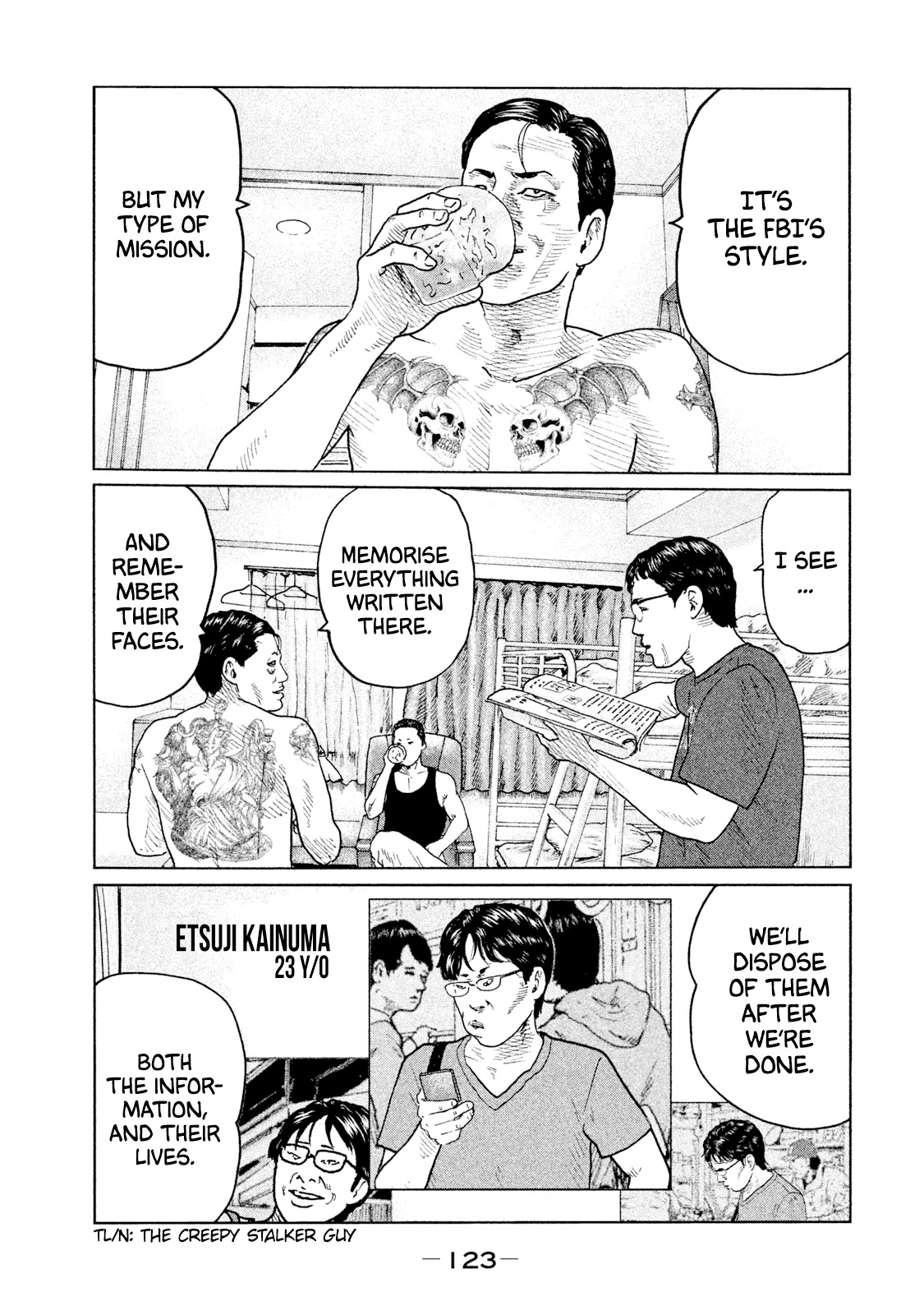 The Fable Chapter 92 page 10 - Chapter 92: Kainuma Etsuji