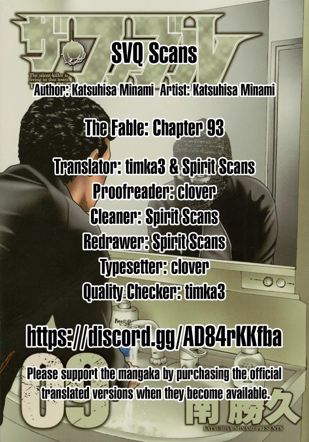 The Fable Chapter 93 page 19 - Chapter 93: Kenji Kawahira