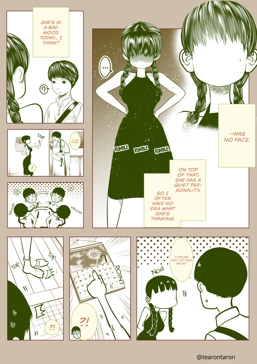The Faceless Girl Chapter 3 page 2 - Chapter 3