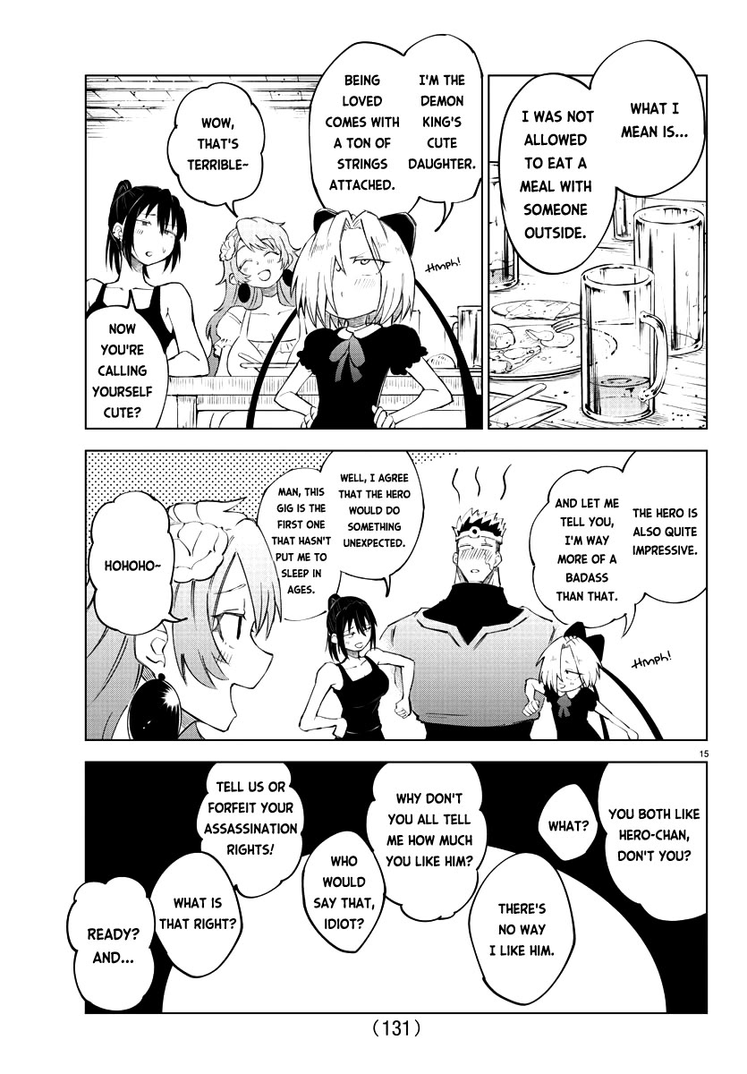 The Fainted Hero and The Assassination Princess Chapter 11 page 15 - Chapter 11: Raise your cup