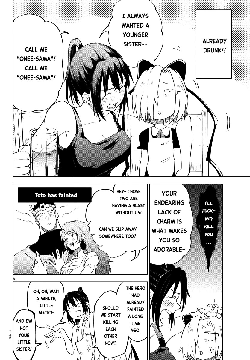 The Fainted Hero and The Assassination Princess Chapter 11 page 8 - Chapter 11: Raise your cup