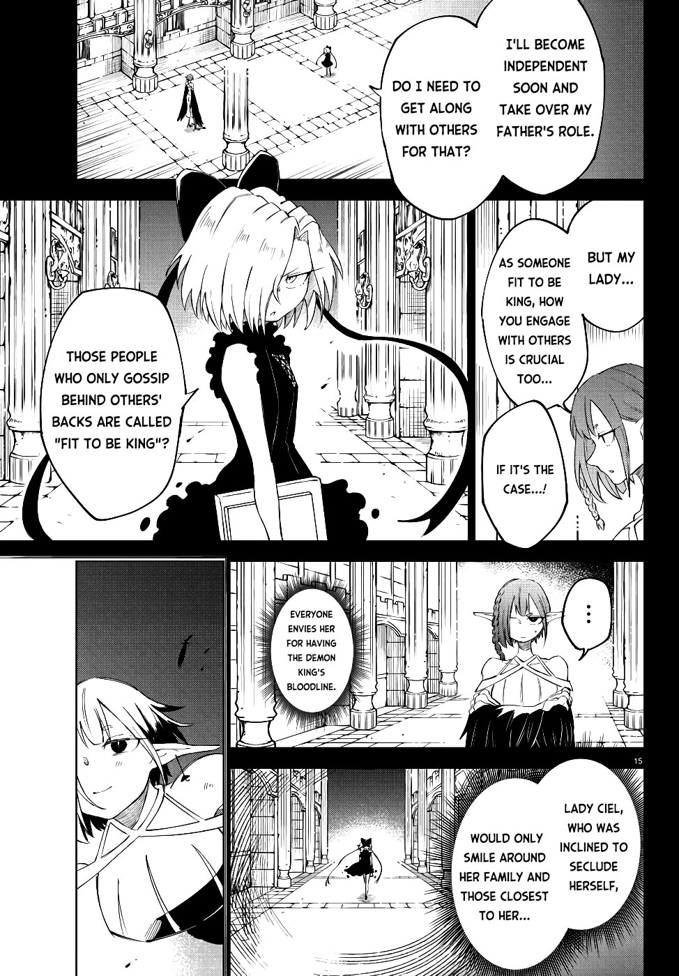 The Fainted Hero and The Assassination Princess Chapter 13 page 16 - Chapter 13: Hesitancy and growth