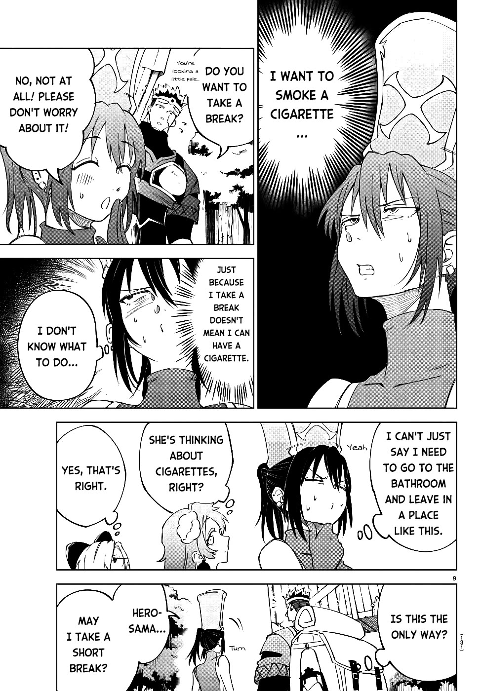 The Fainted Hero and The Assassination Princess Chapter 14 page 10 - Chapter 14: Funny journey