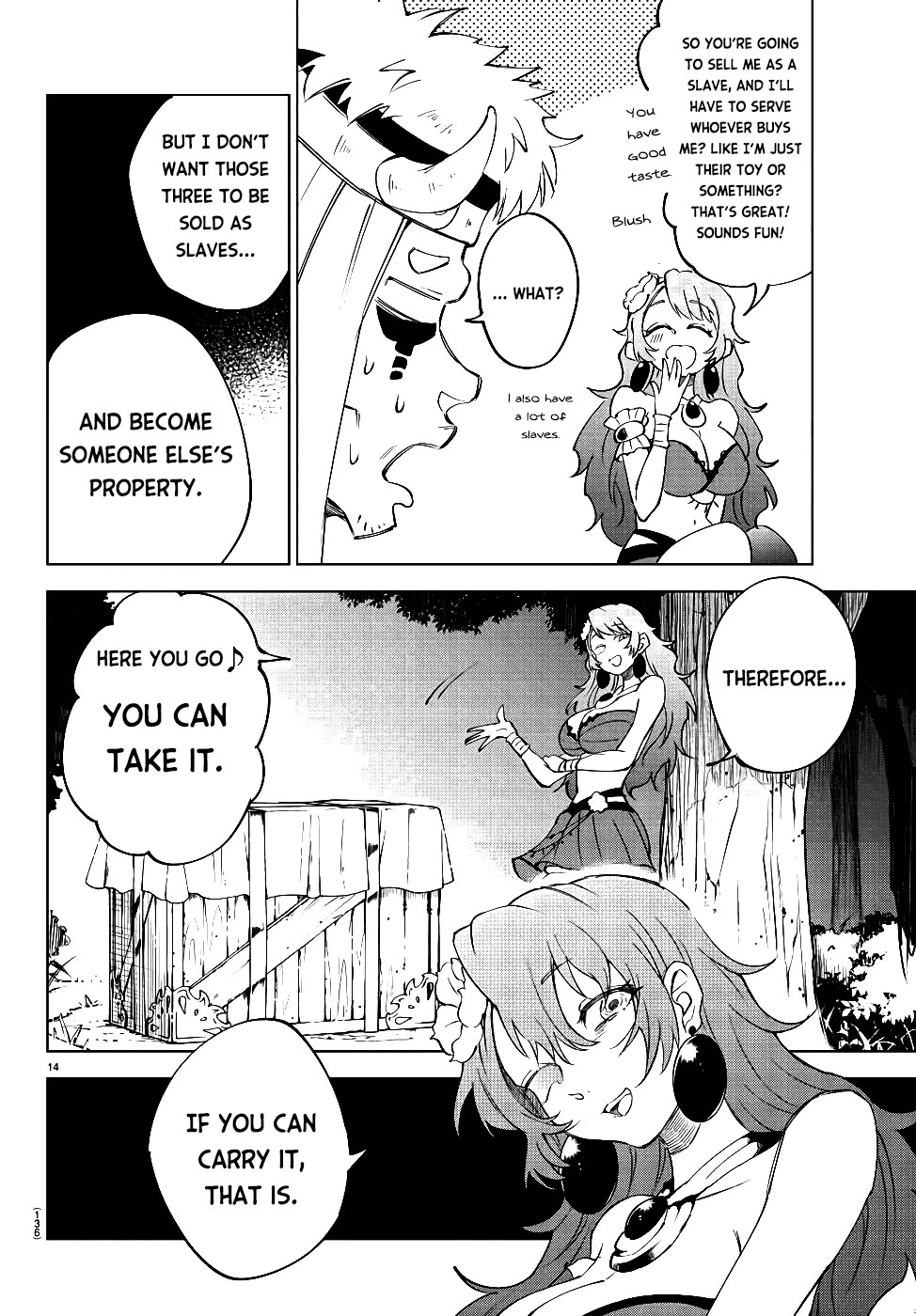 The Fainted Hero and The Assassination Princess Chapter 14 page 15 - Chapter 14: Funny journey