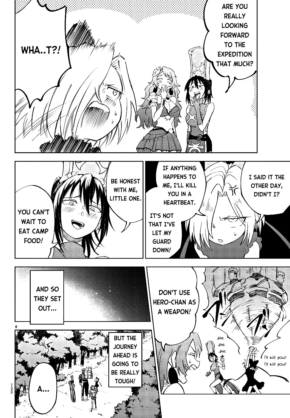 The Fainted Hero and The Assassination Princess Chapter 14 page 9 - Chapter 14: Funny journey