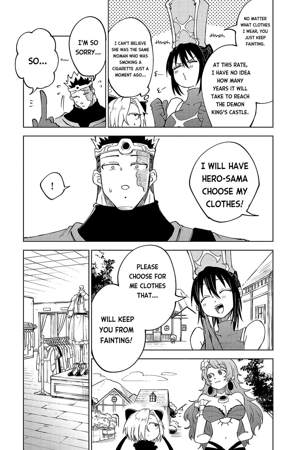 The Fainted Hero and The Assassination Princess Chapter 15 page 13 - Chapter 15: Ani Fashion Show