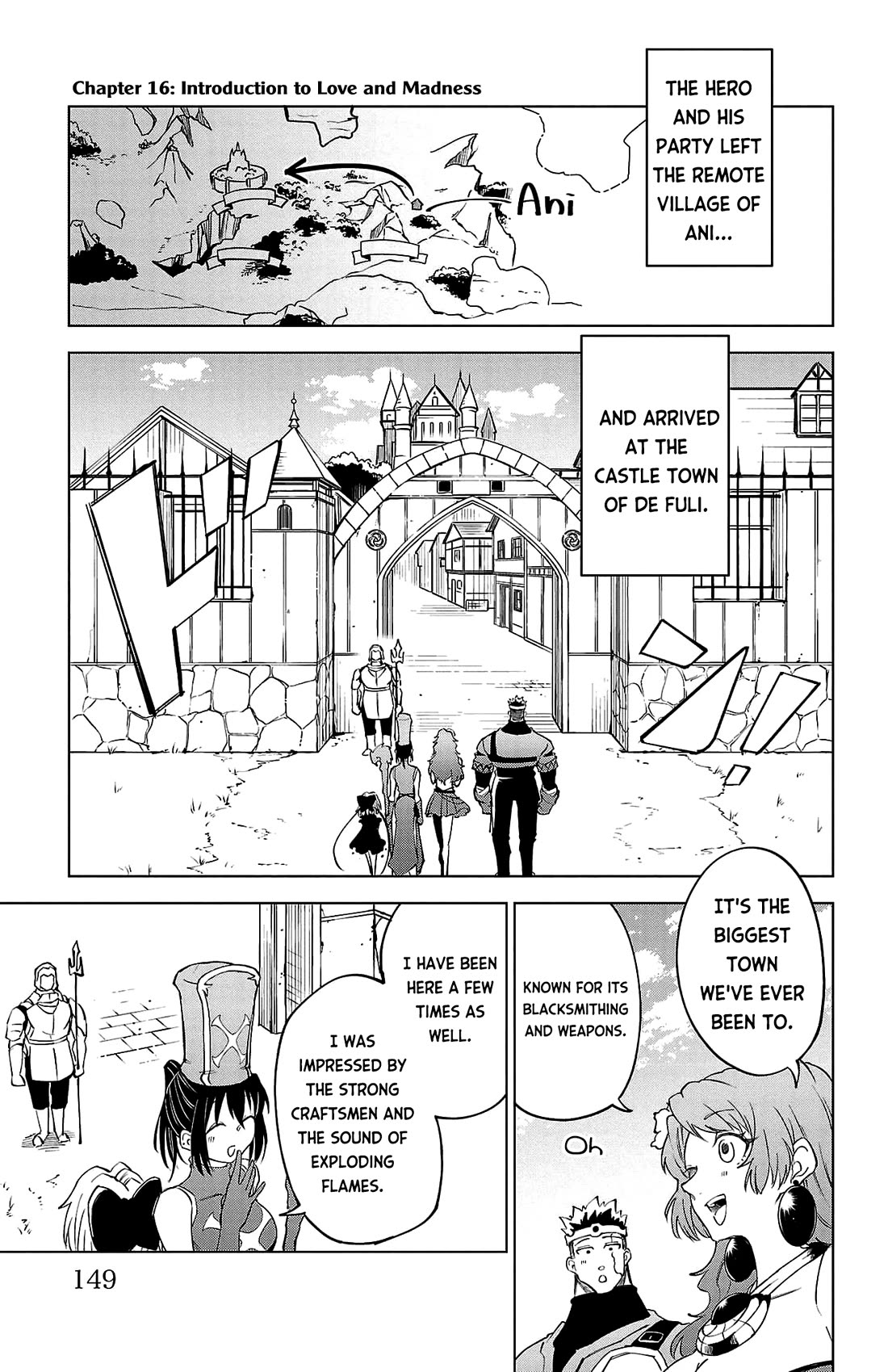 The Fainted Hero and The Assassination Princess Chapter 16 page 2 - Chapter 16: Introduction to Love and Madness