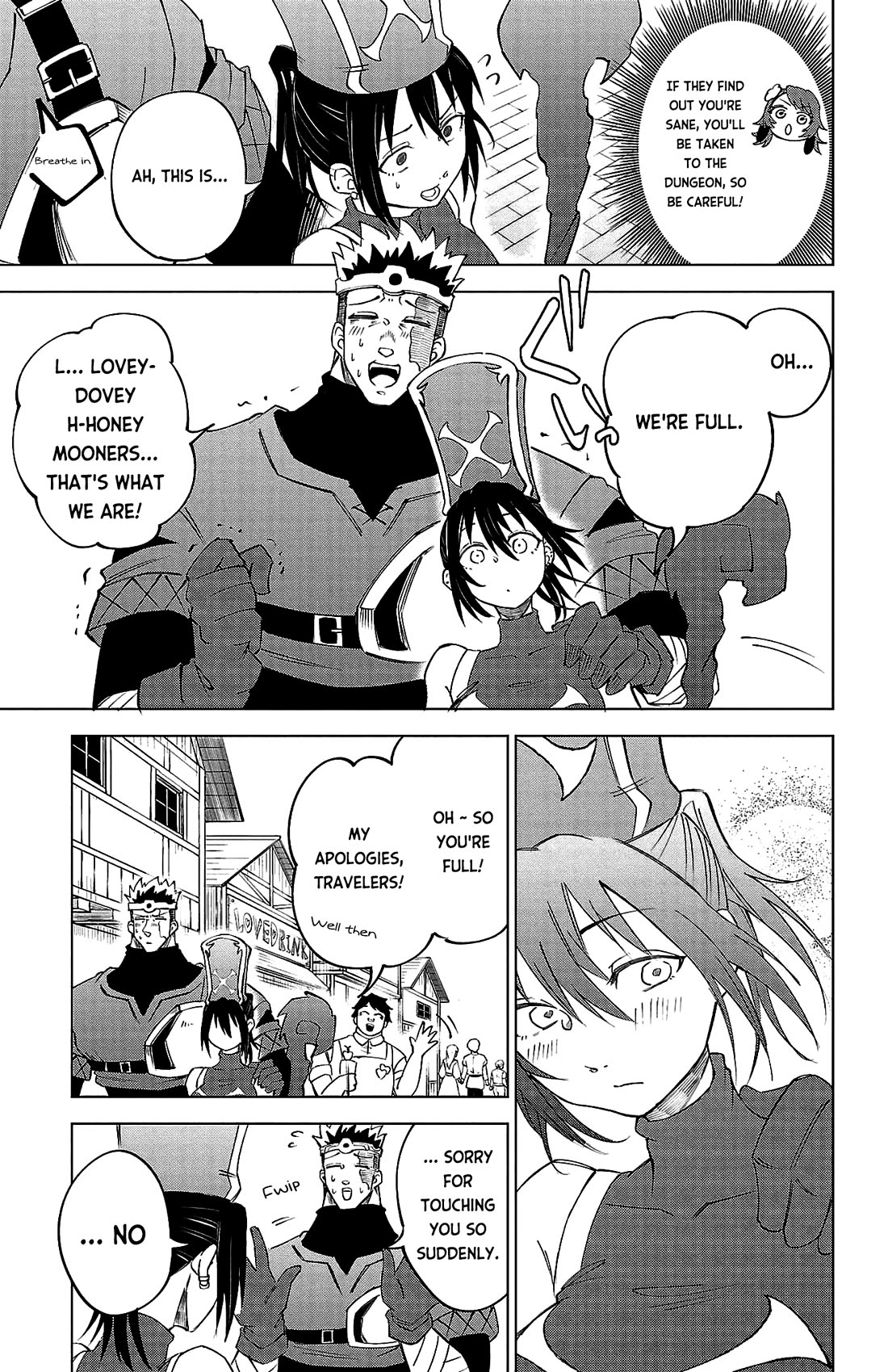 The Fainted Hero and The Assassination Princess Chapter 17 page 10 - Chapter 17: Let's free the town of love and peace!