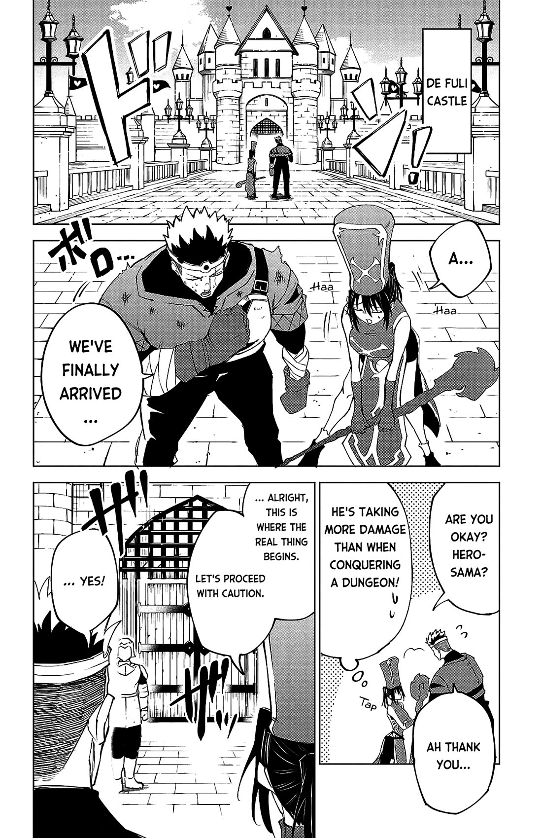 The Fainted Hero and The Assassination Princess Chapter 17 page 13 - Chapter 17: Let's free the town of love and peace!