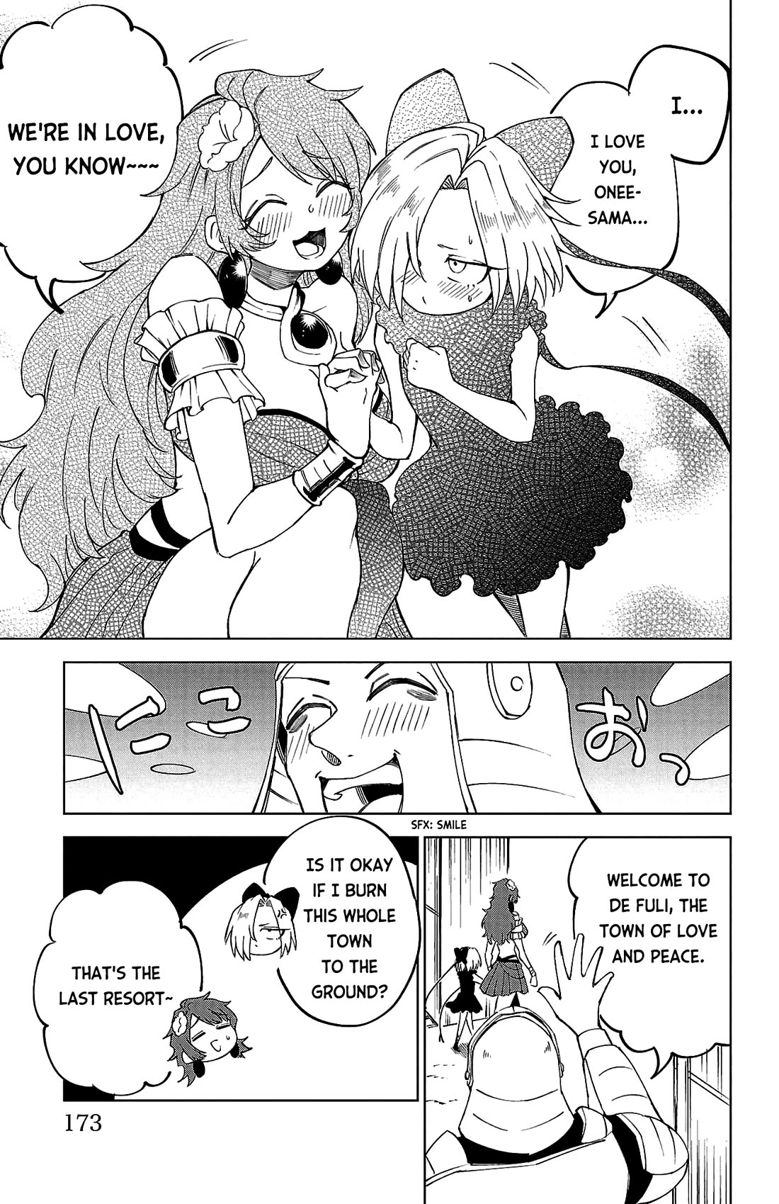 The Fainted Hero and The Assassination Princess Chapter 17 page 6 - Chapter 17: Let's free the town of love and peace!