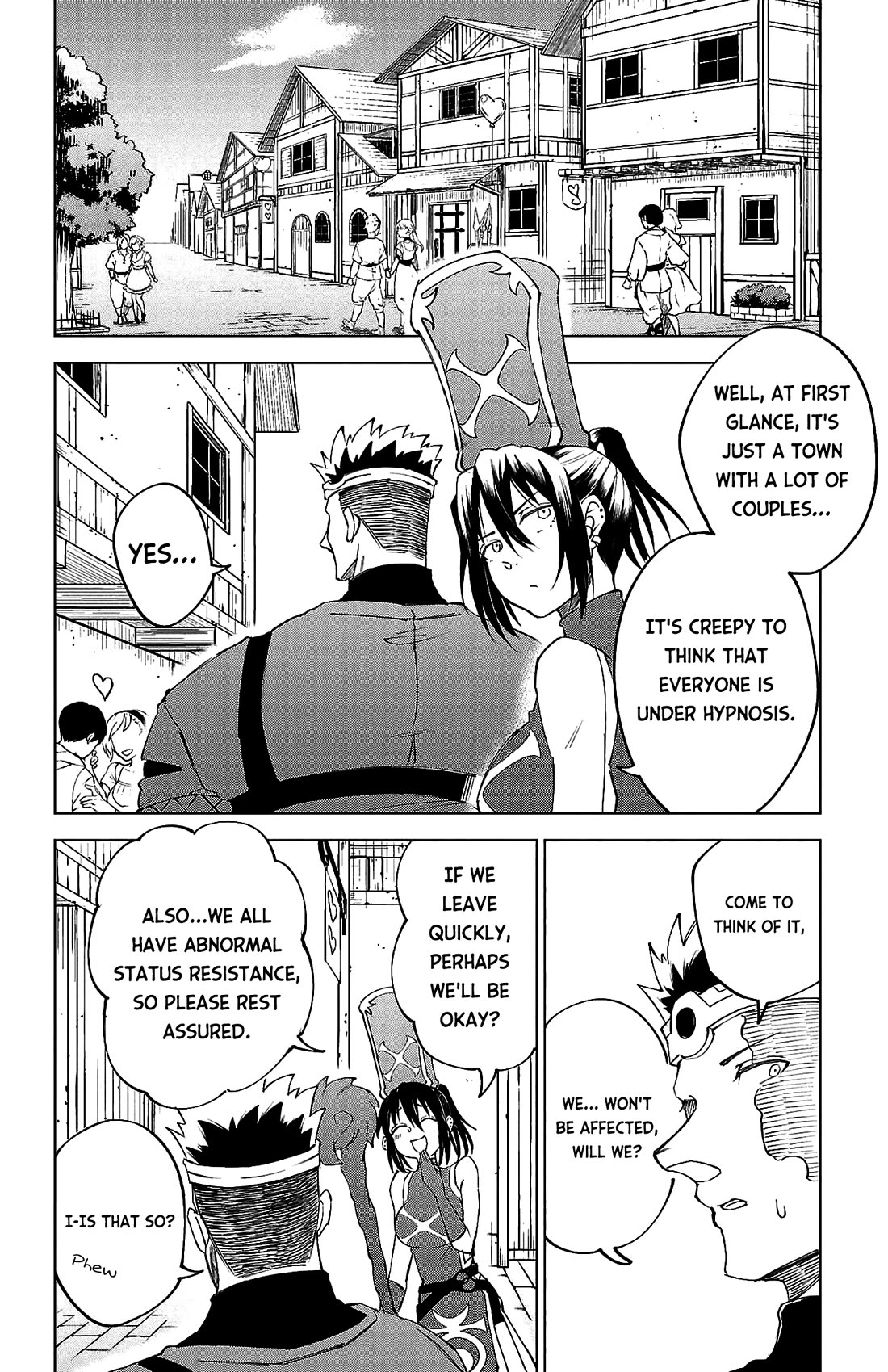 The Fainted Hero and The Assassination Princess Chapter 17 page 7 - Chapter 17: Let's free the town of love and peace!
