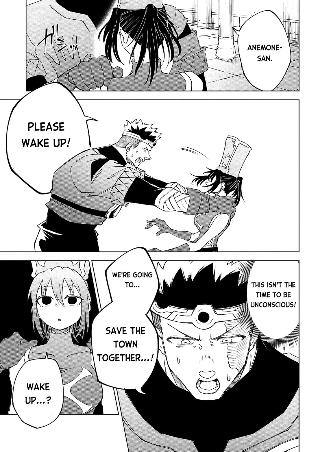 The Fainted Hero and The Assassination Princess Chapter 18 page 11 - Chapter 18: Let's free the town of love and peace! (2)
