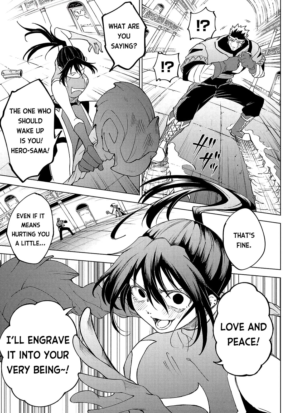 The Fainted Hero and The Assassination Princess Chapter 18 page 13 - Chapter 18: Let's free the town of love and peace! (2)