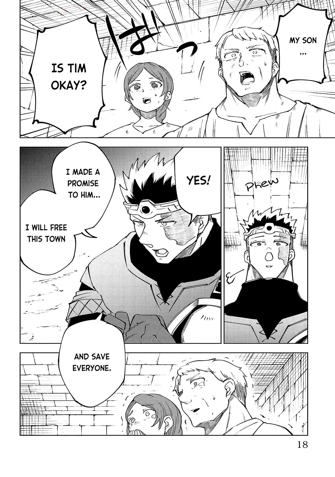 The Fainted Hero and The Assassination Princess Chapter 18 page 21 - Chapter 18: Let's free the town of love and peace! (2)