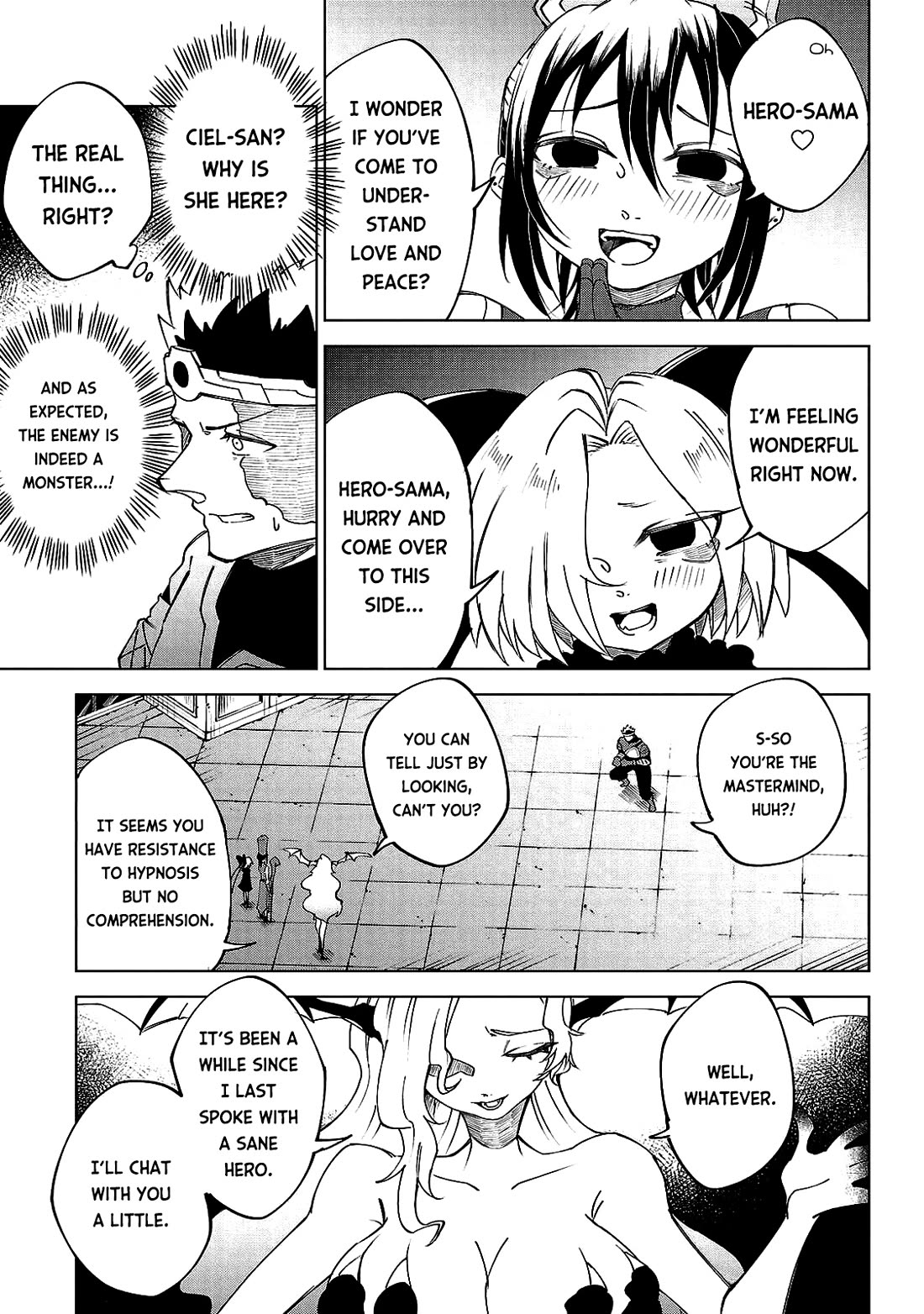 The Fainted Hero and The Assassination Princess Chapter 20 page 9 - Chapter 20: Let's free the town of love and peace! (4)