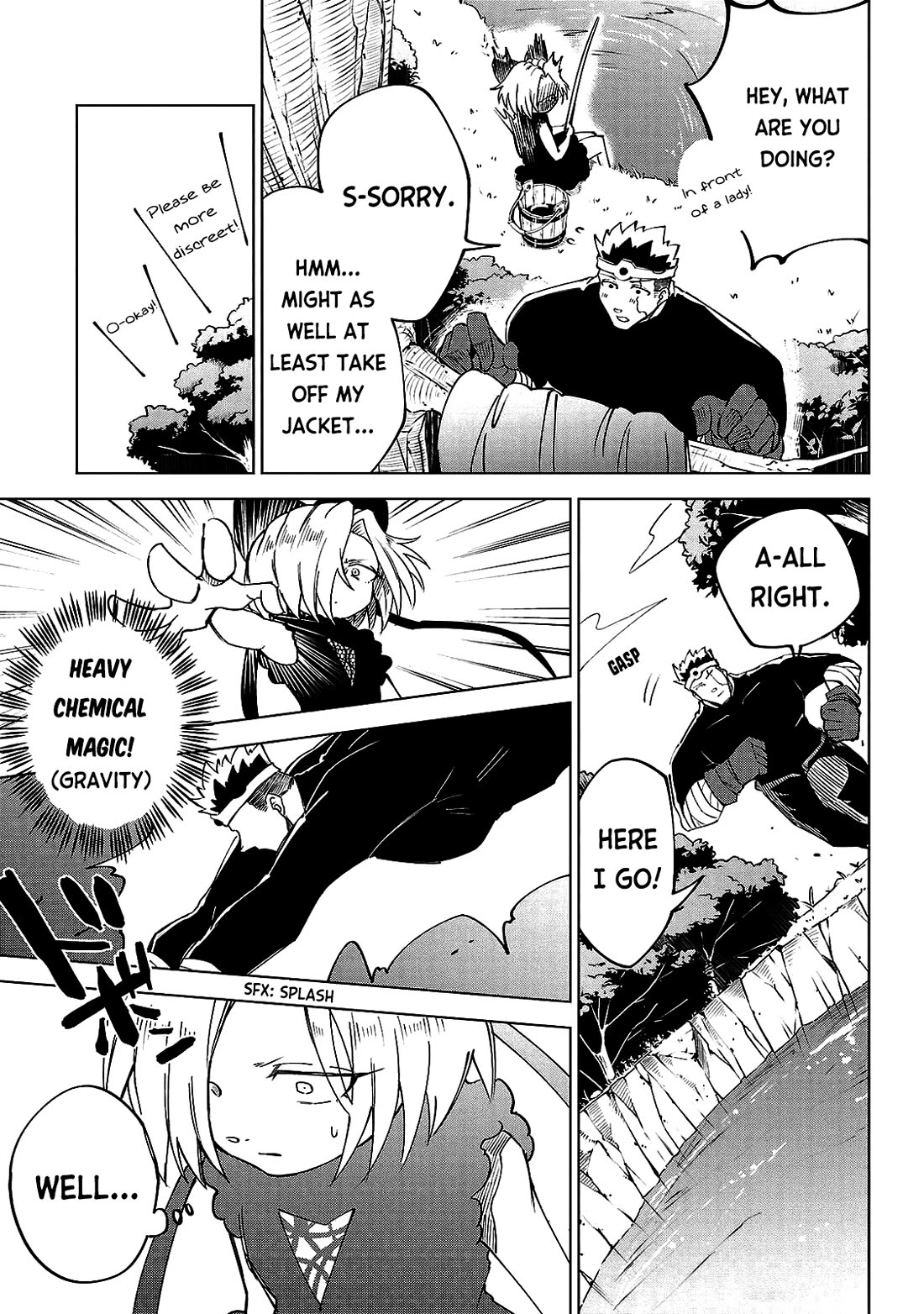 The Fainted Hero and The Assassination Princess Chapter 22 page 12 - Chapter 22: No journey begins without food provisions